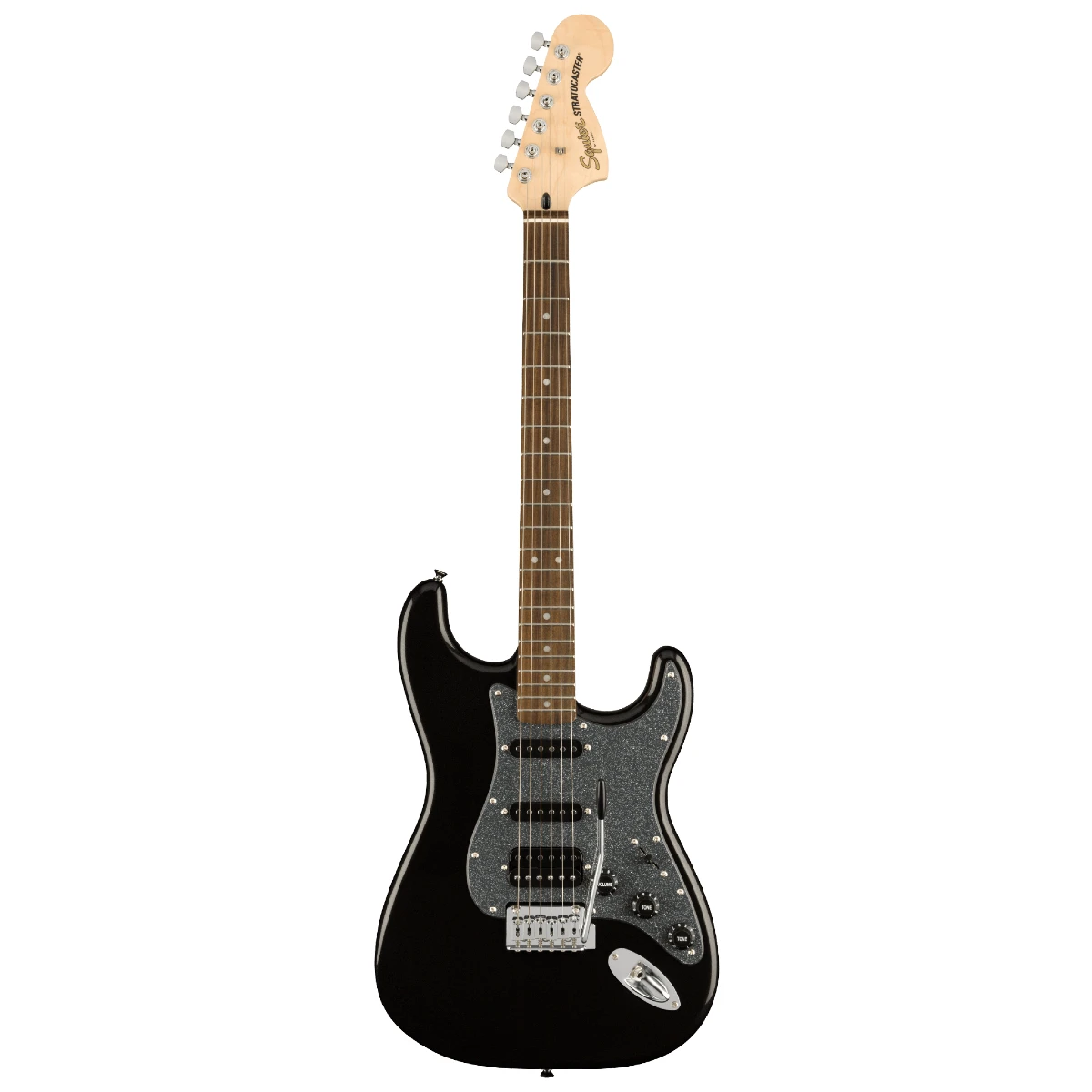guitar dien squier fsr affinity strat laurel hss metallic black