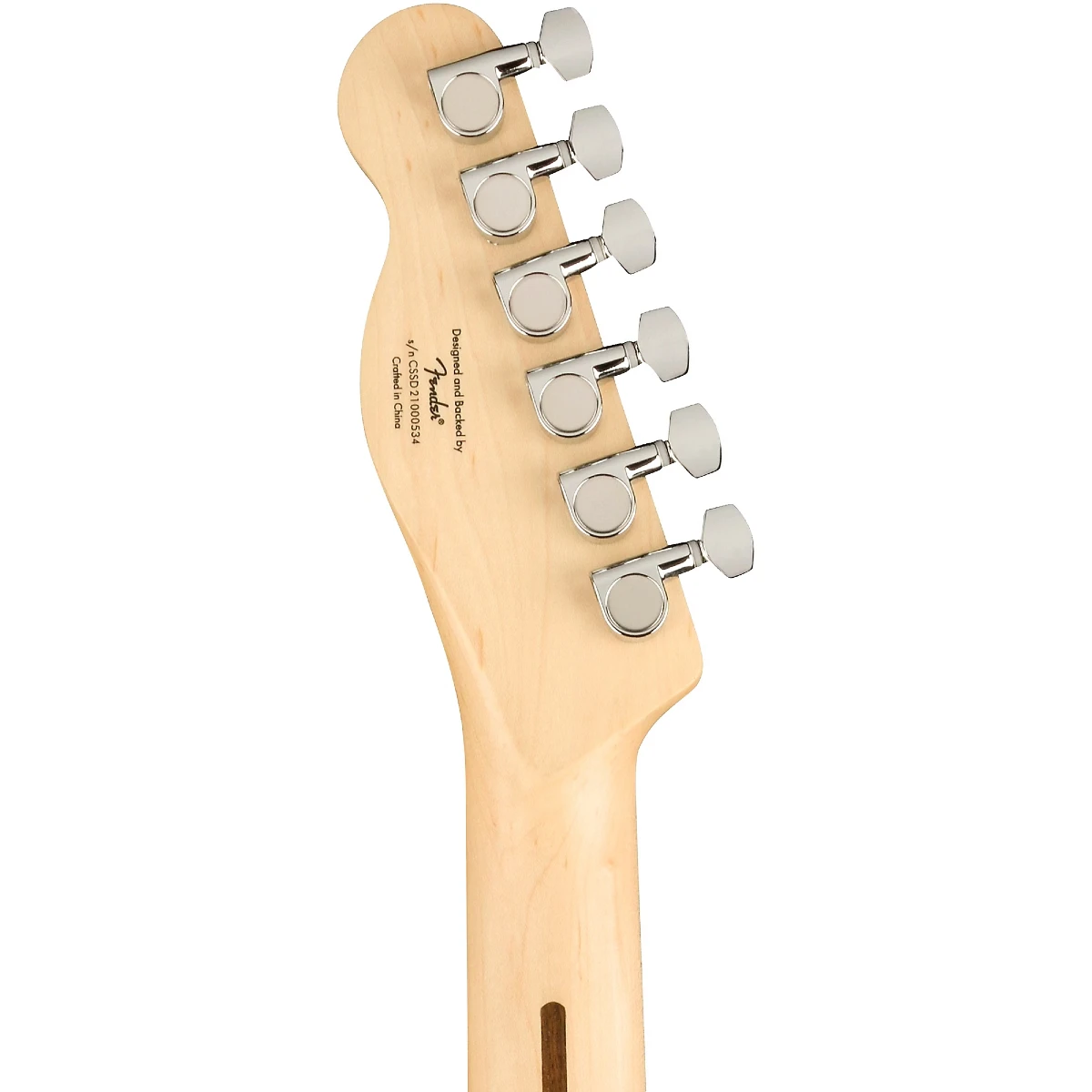 mat sau can guitar dien squier fsr affinity tele laurel ice blue metallic