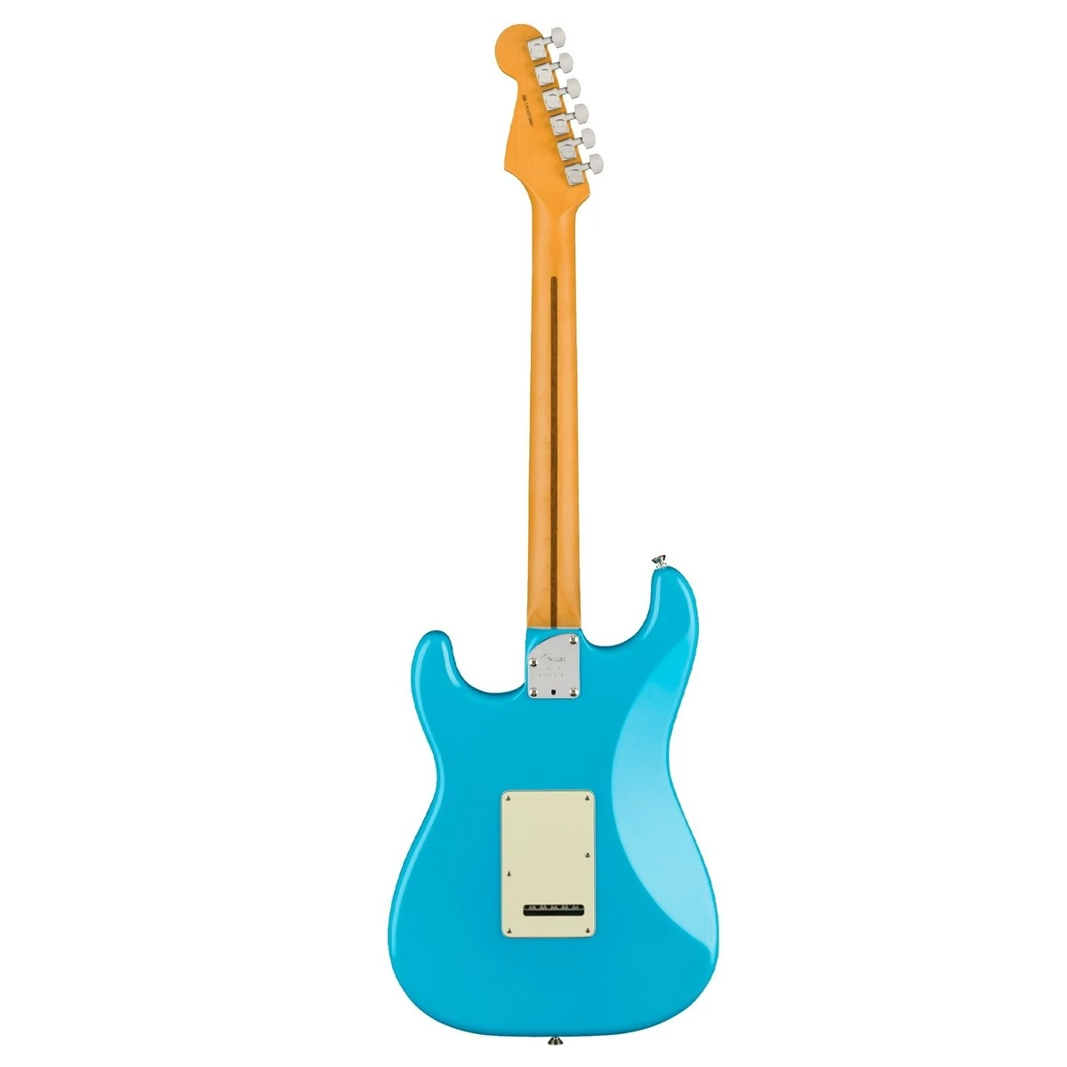 mat sau dan guitar dien fender american professional ii stratocaster® hss miami blue