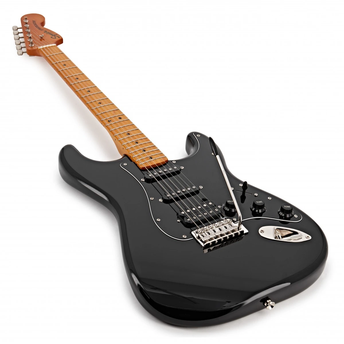 squier classic vibe 70s stratocaster hss mn black