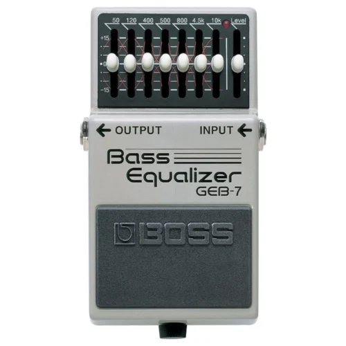 Fuzz cục cho đàn guitar Bass Boss GEB-7, hoạt động trong dải tần từ 50Hz đến 10kHz