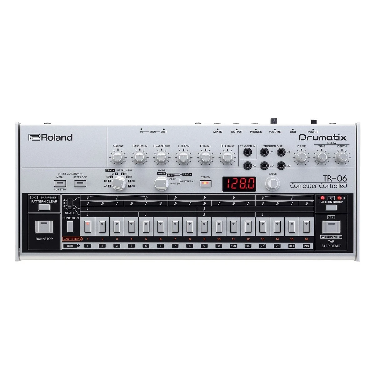 may trong dien tu roland tr 06