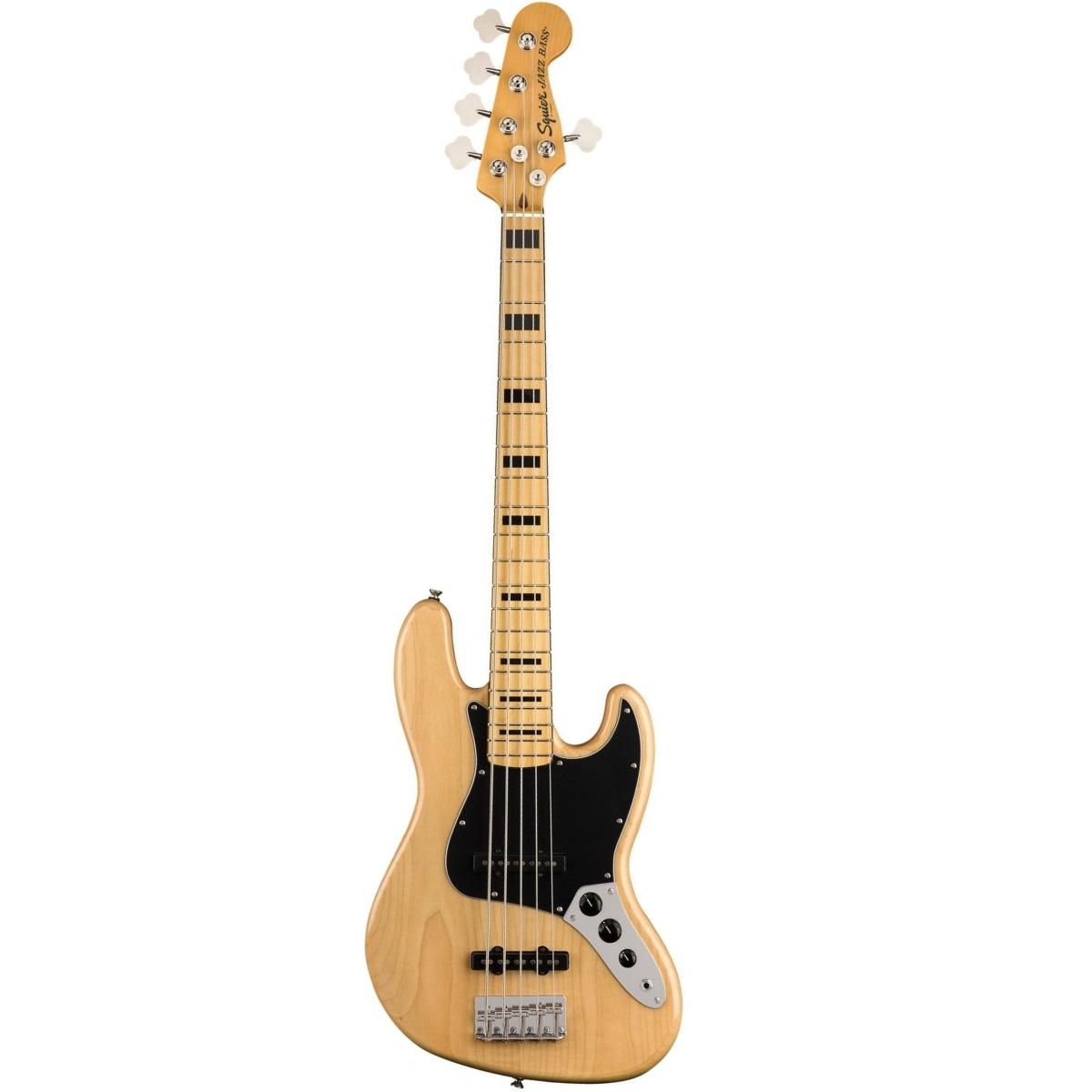 dan guitar bass squier classic vibe 70s 5 string jazz bass maple natural 0374550521