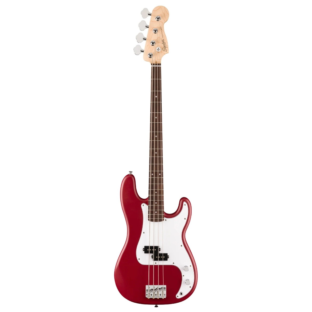 dan guitar bass squier debut precision bass laurel dakota red 0379700554