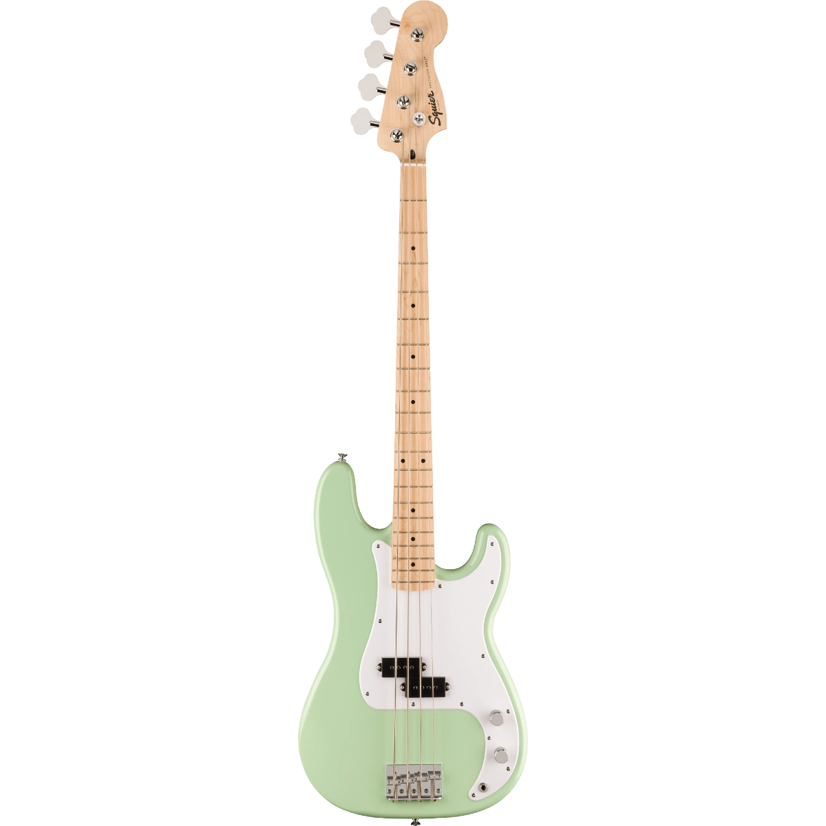 dan guitar bass squier sonic fsr precision bass maple surf green 0373902557