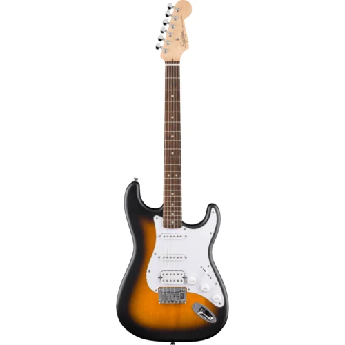 Đàn guitar điện Squier Debut Stratocaster HT HSS, Laurel Fingerboard, White Pickguard, 2-Color Sunburst, #0379630503