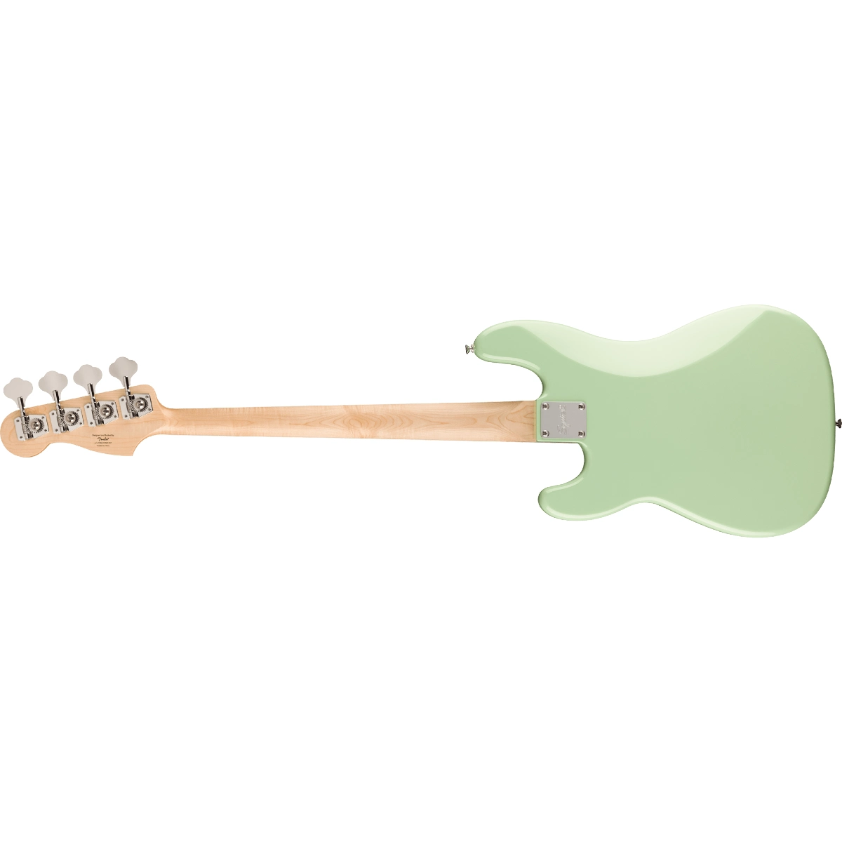 mat sau dan guitar bass squier sonic fsr precision bass maple surf green 0373902557
