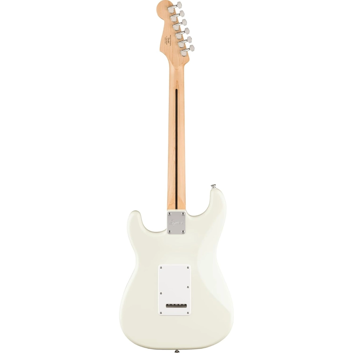 mat sau dan guitar dien squier fsr sonic stratocaster mn arctic white