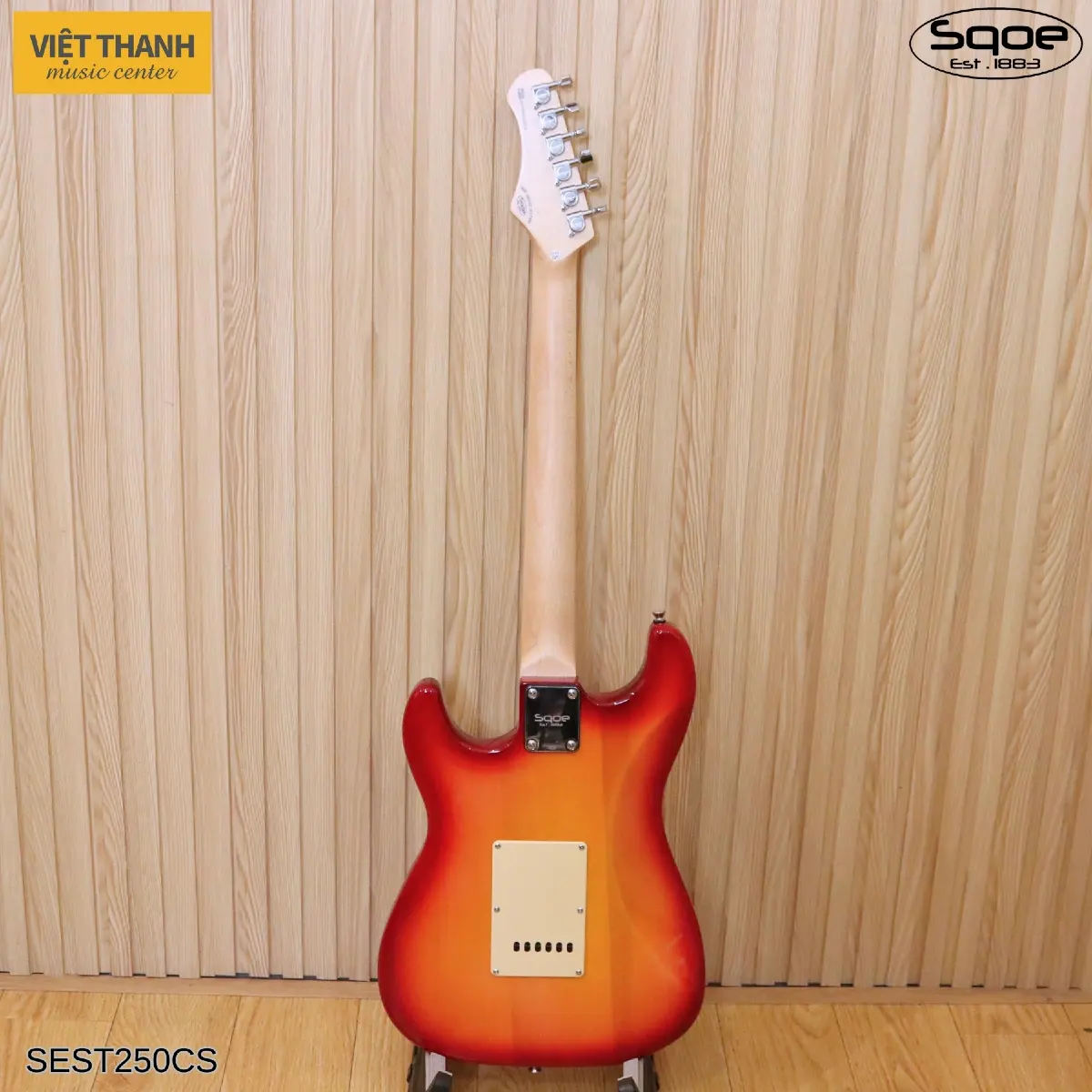 mat sau guitar dien sqoe sest250