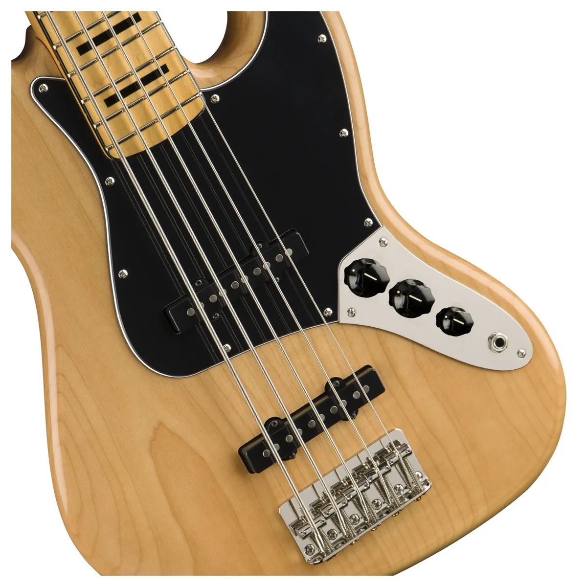 mat top dan guitar bass squier classic vibe 70s 5 string jazz bass maple natural 0374550521