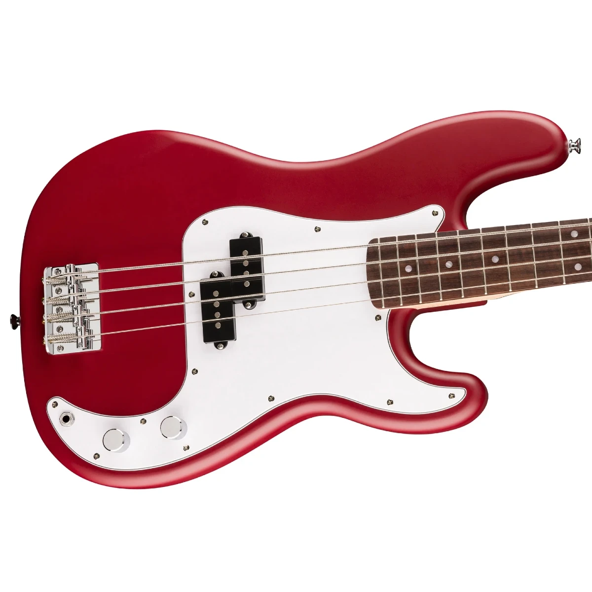than dan guitar bass squier debut precision bass laurel dakota red 0379700554