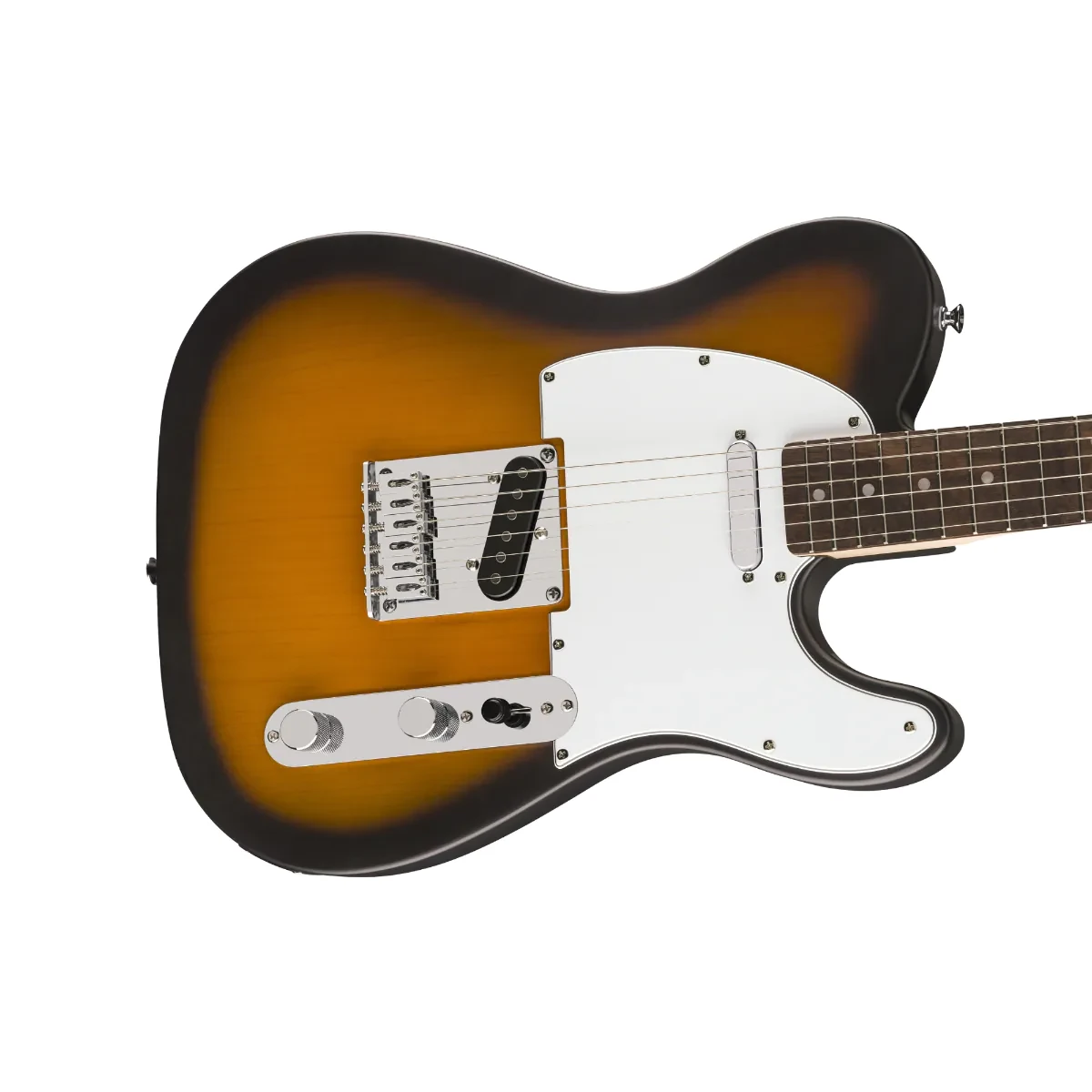 than dan guitar dien squier debut telecaster lrl wpg 2 tone sunburst 0379670503