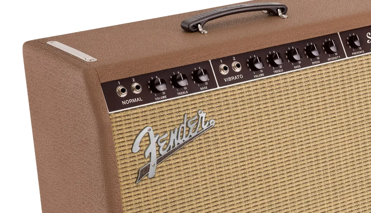 ampli guitar dien fender 62 super voi thung ampli bang go thong nguyen khoi