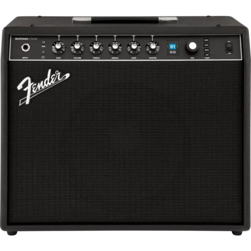 Ampli guitar điện Fender Mustang LTX100, công suất 100W, màu đen