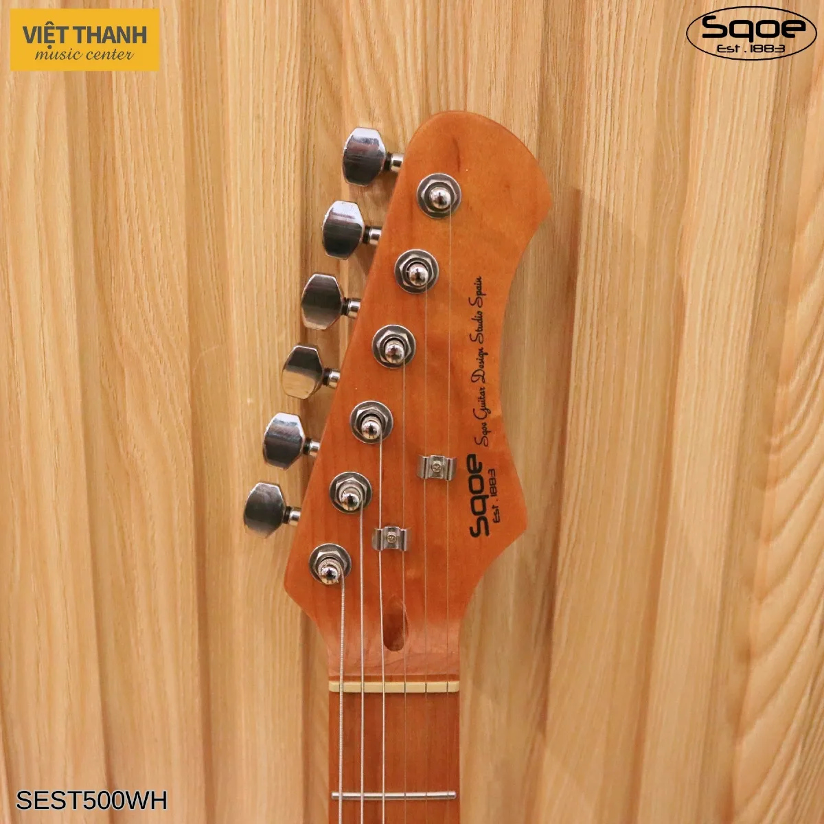 can dan guitar dien sqoe sest500 wh
