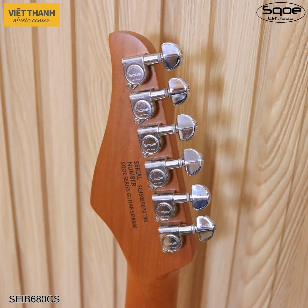 mat sau can dan guitar dien sqoe seib680 cs