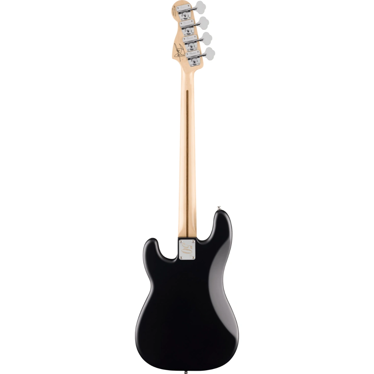 mat sau dan guitar bass fender limited edition 50th anniversary steve harris precision bass black