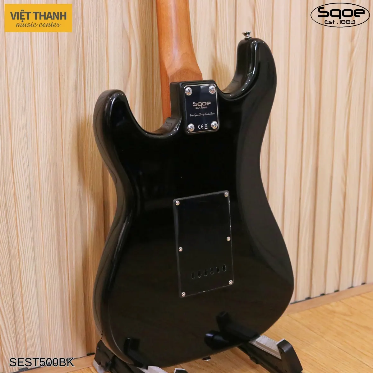 mat sau dan guitar dien sqoe sest500 bk