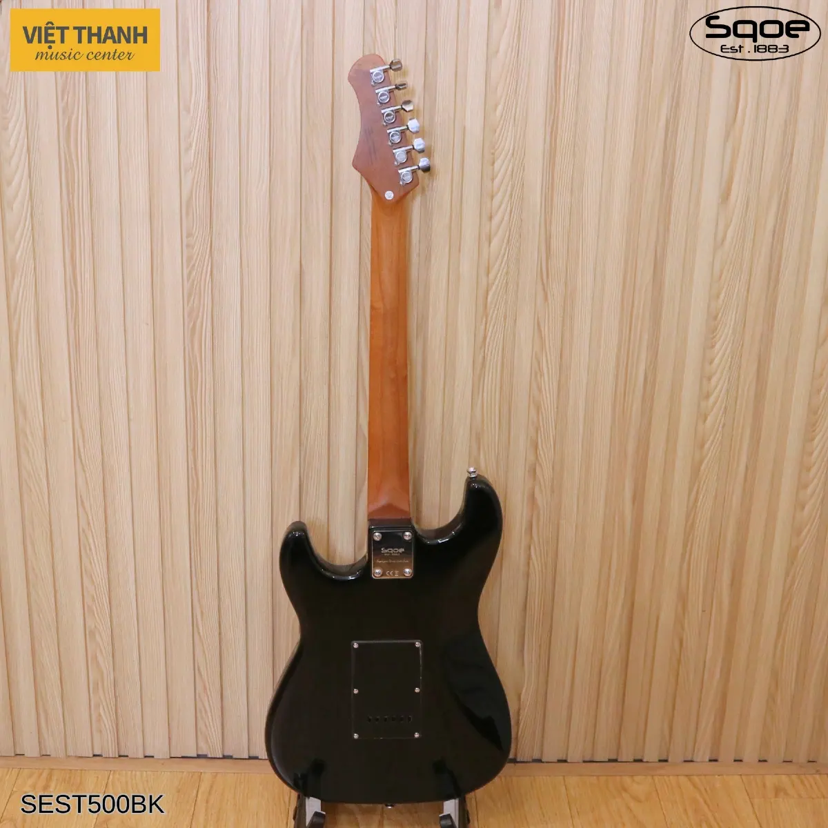 mat sau guitar dien sqoe sest500 bk