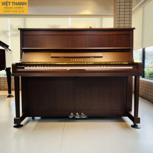 Đàn piano cơ Yamaha W1AWn cũ, màu gỗ, nhập khẩu tại Nhật