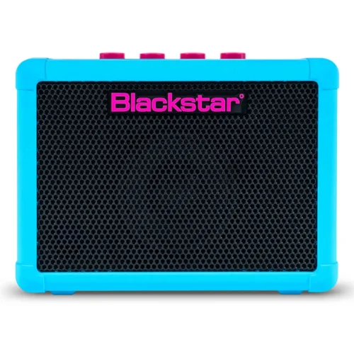 Ampli guitar bass Blackstar Fly 3 Bass Neon Blue, nhỏ gọn, công suất 3W