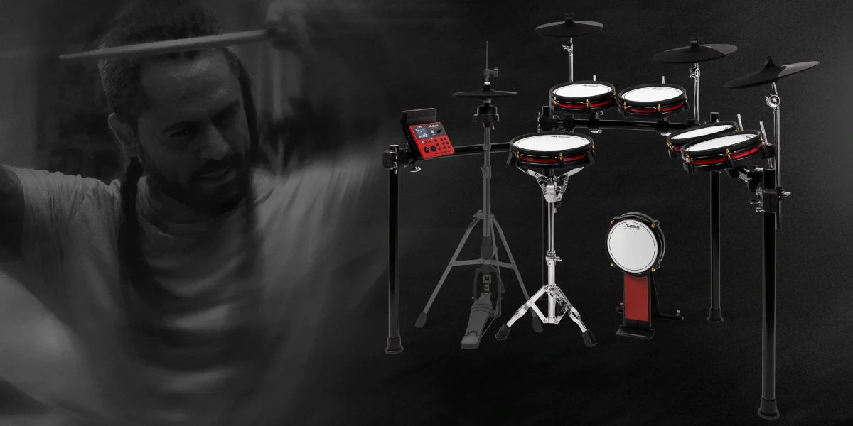 bo trong dien tu alesis nitro ultimate xl cho cam giac choi tu nhien