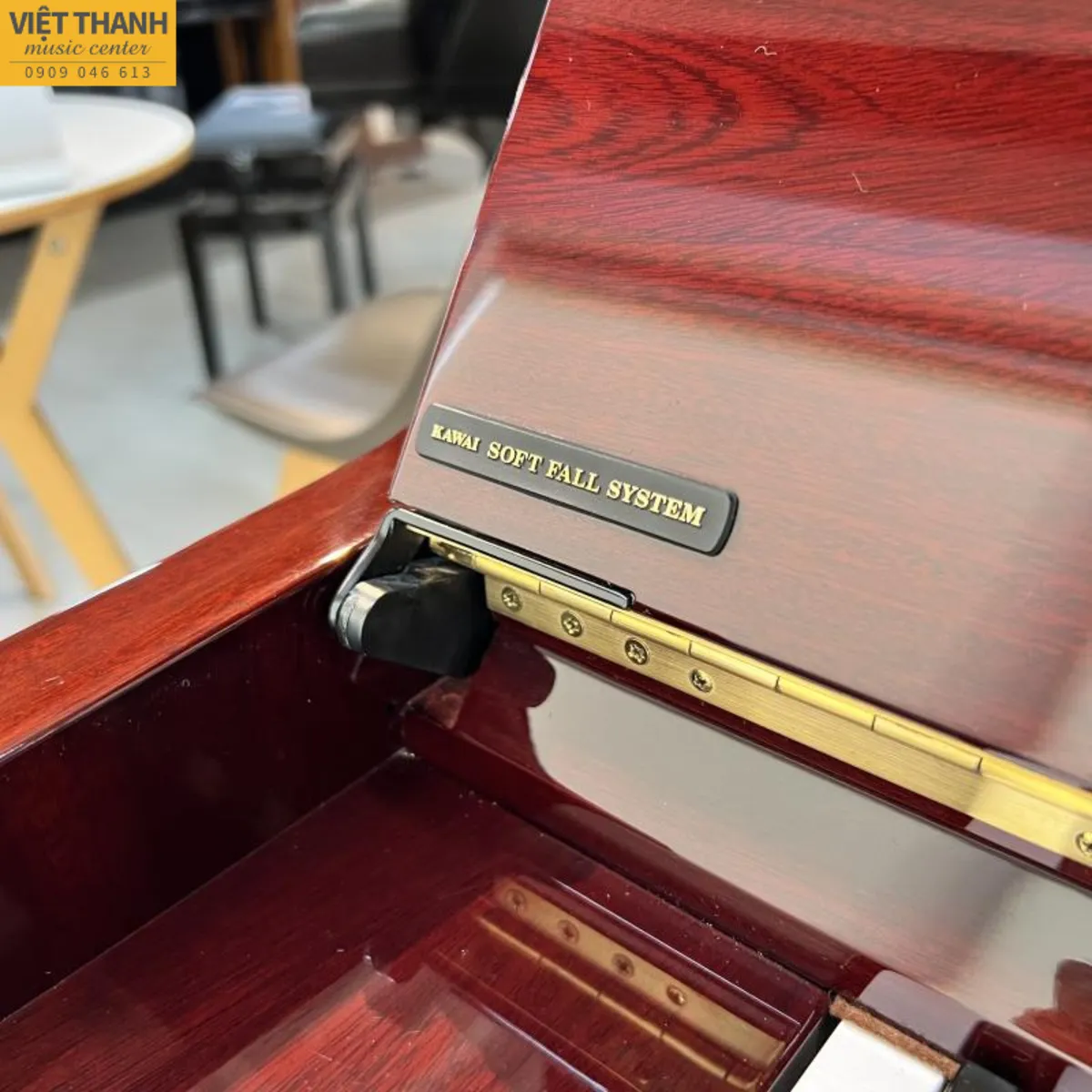 co che dong nap cham dan piano kawai ld 22mf