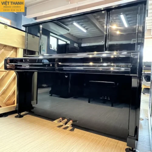 Đàn piano cơ Yamaha UX-2 cũ, màu đen, cao 127cm