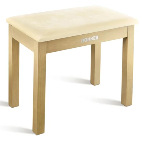 Ghế đàn piano điện Donner EC6749 màu gỗ, sang trọng, giá tốt