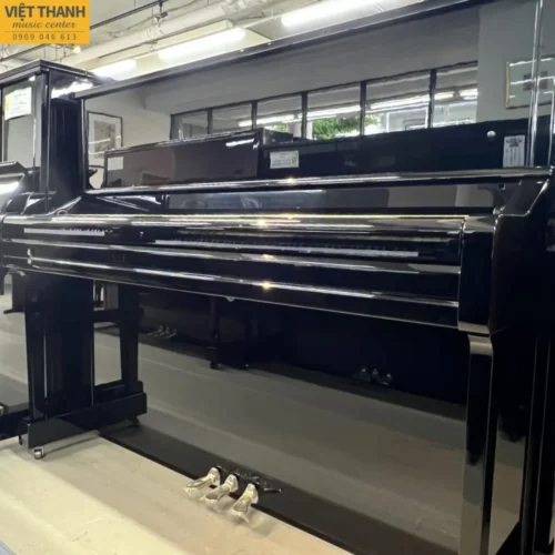 Đàn piano cơ Yamaha YU11 cũ, màu đen bóng, trả góp 0%