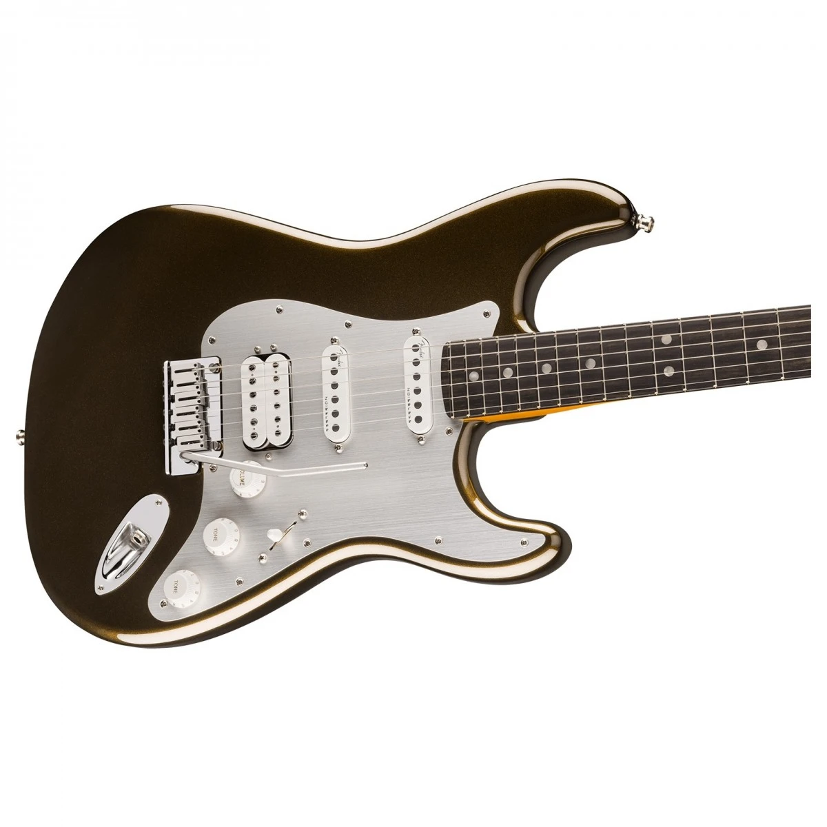 than guitar dien fender american ultra ii stratocaster® hss texas tea