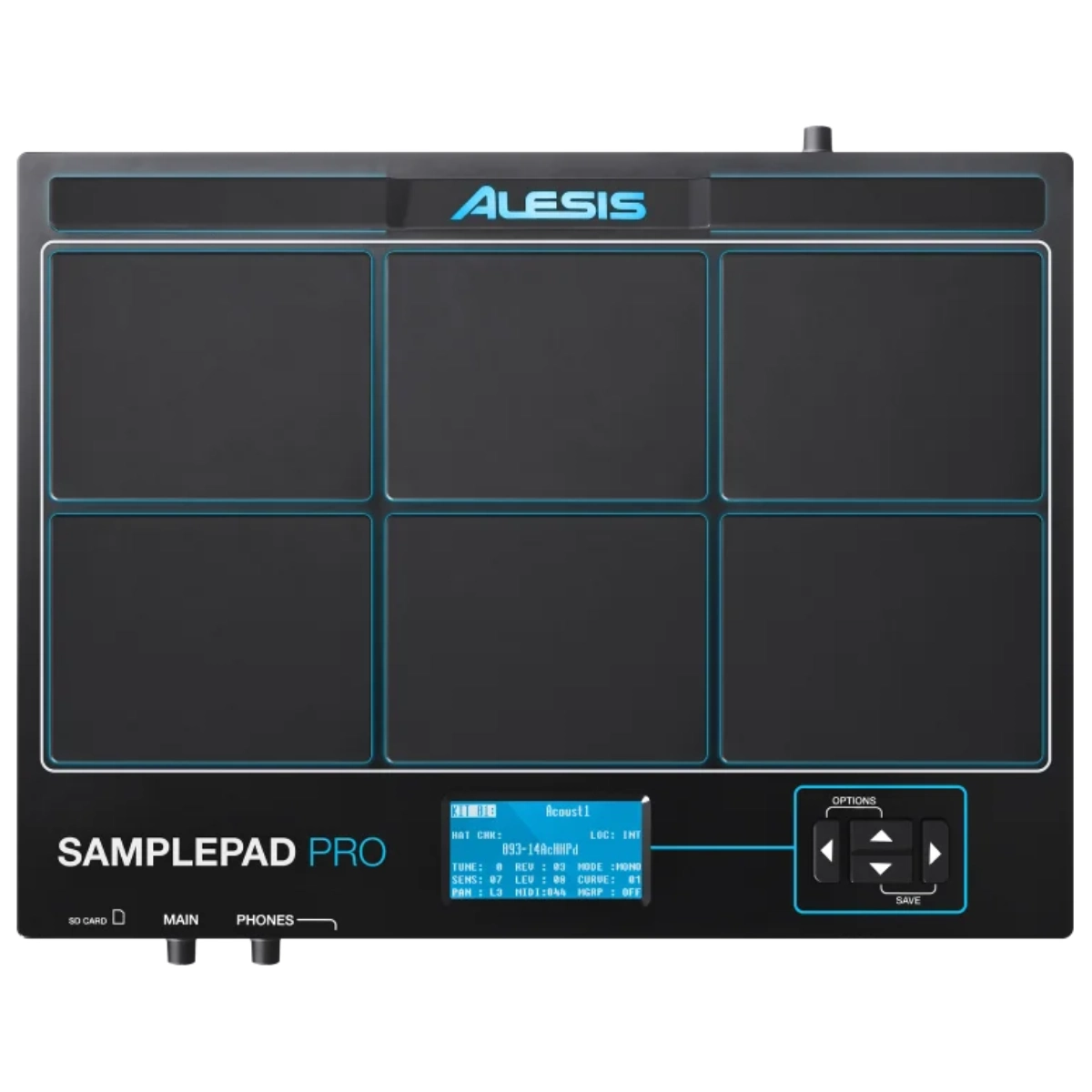 trong dien tu mat pad alesis samplepad pro