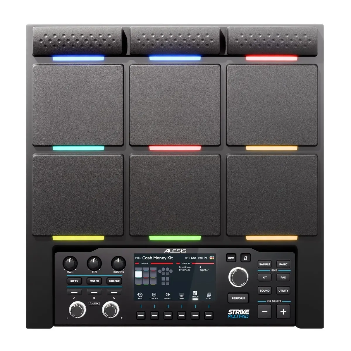 trong dien tu mat pad alesis strike multipad