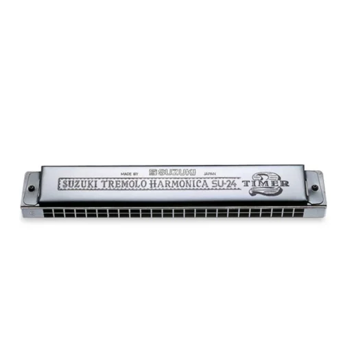 Kèn Harmonica Suzuki SU-24-2TC, Tremolo đôi 24 lỗ, gọn, nhẹ