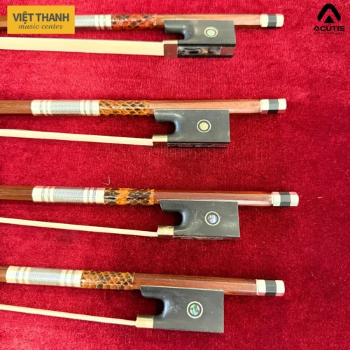 Cây vĩ kéo violin Acutis ABL50 bọc da rắn cao cấp