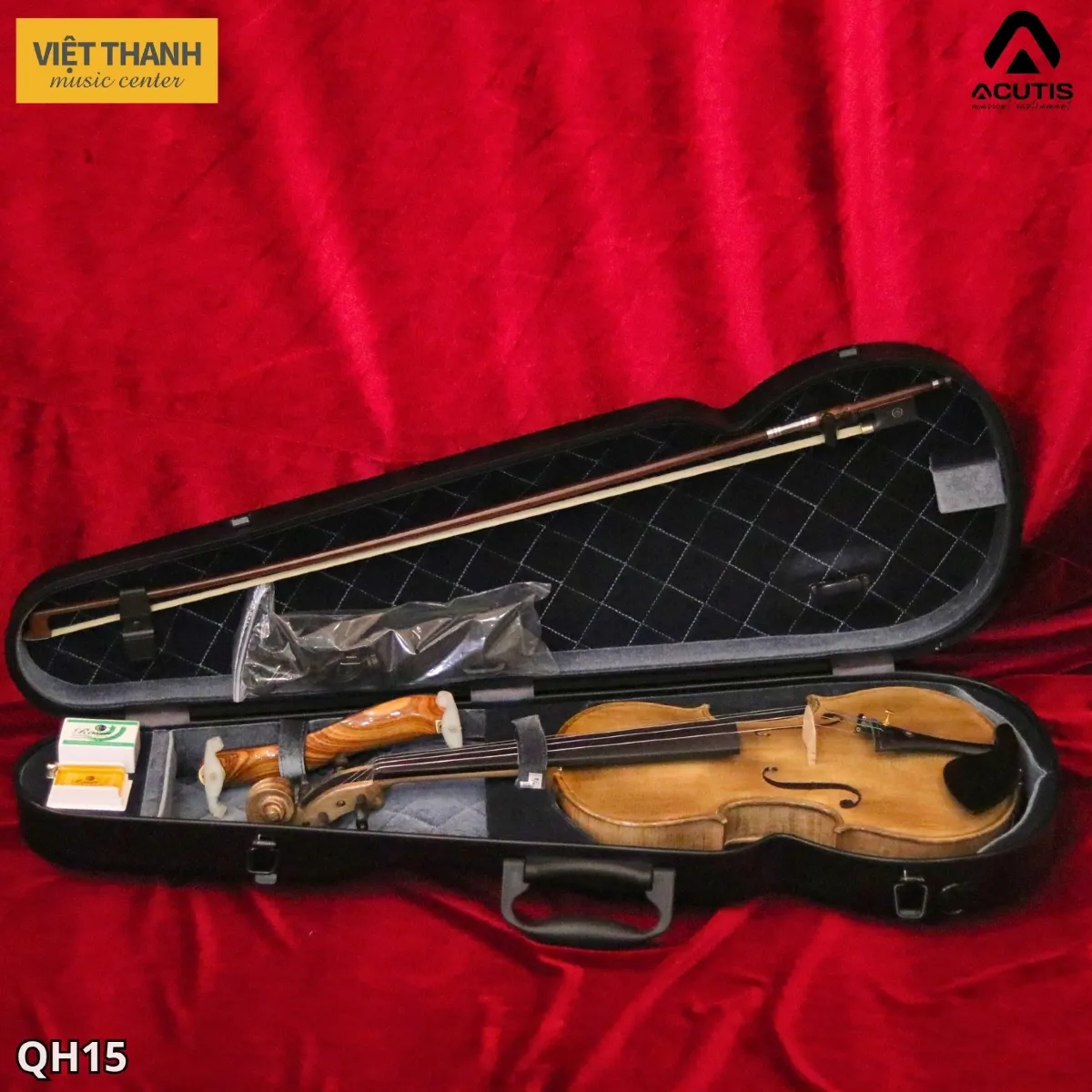 hop dung dan violin acutis qh15 mau den cao cap