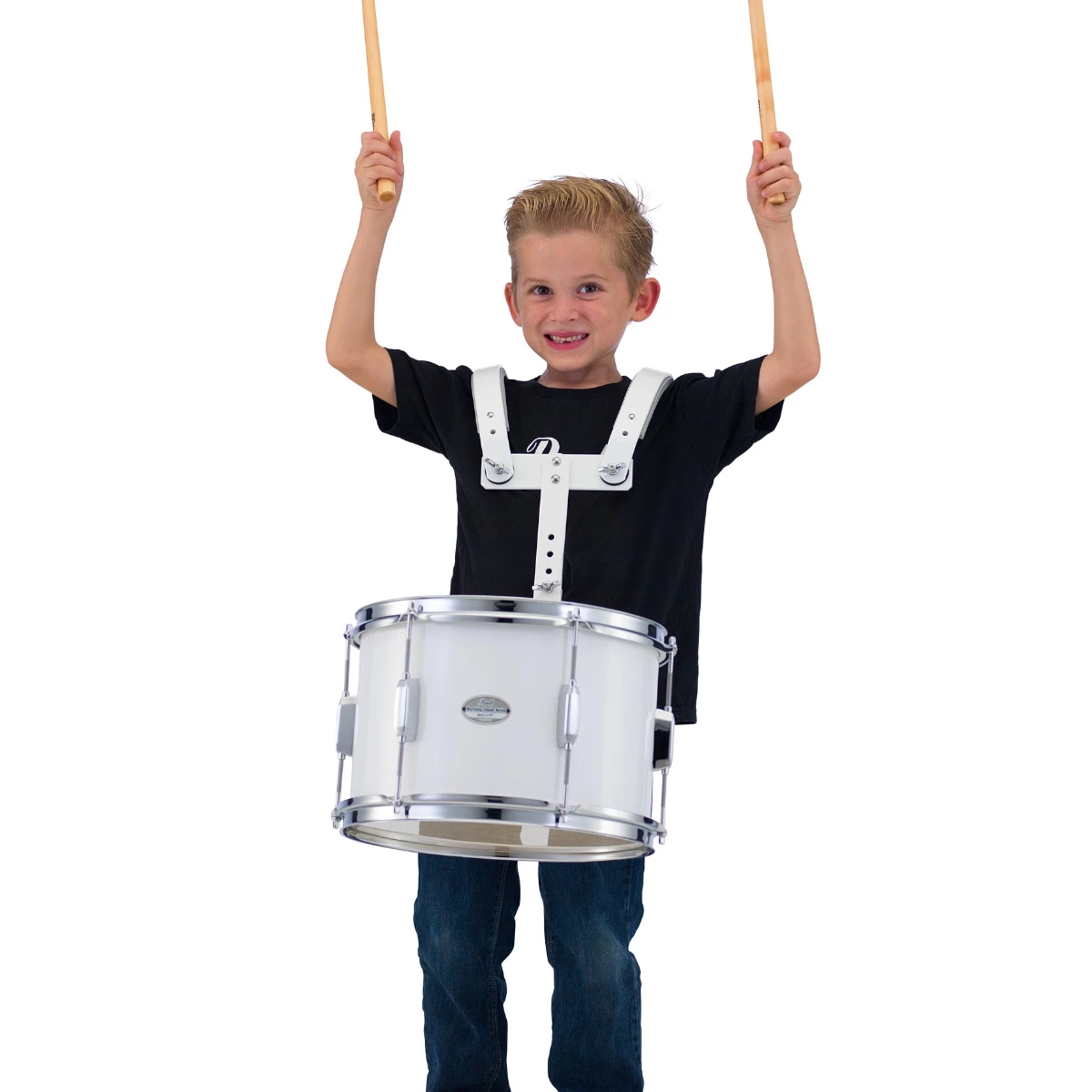 trong snare pearl mjs1208 cxn junior kich co 12x8 co dai deo danh cho tre em