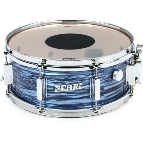 Trống snare Pearl President Series Deluxe PSD1455SE/C767, 14×5.5″, Ocean Ripple