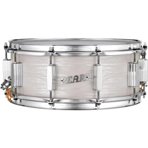 Trống snare Pearl President Series Phenolic PSP1455S/C452, kích thước 14X5.5″, Pearl White Oyster