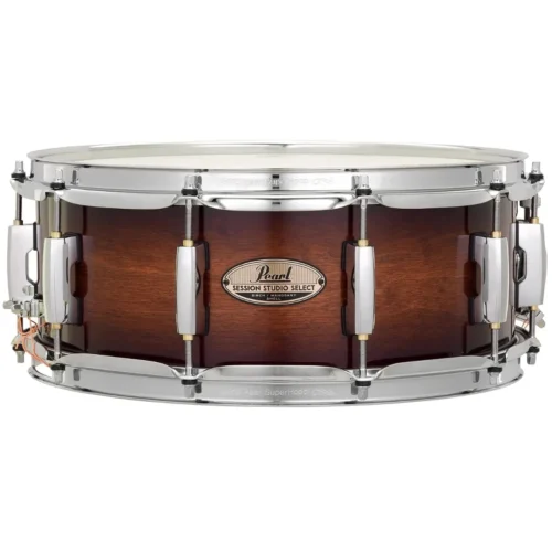 Trống snare Pearl Session Studio Select STS1455S/C314, 14×5.5, Gloss Barnwood Brown