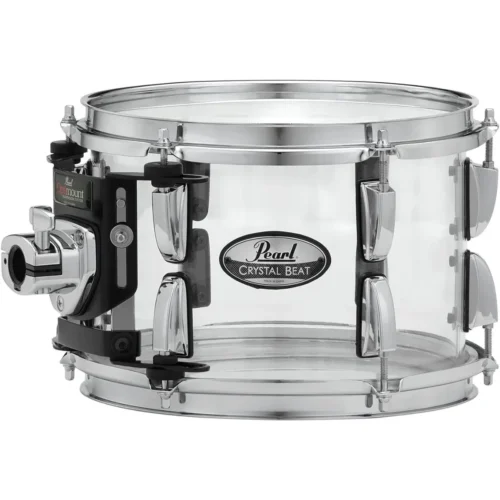 Trống tom Pearl Crystal Beat CRB1208T/C730, 12 inch, Ultra Clear