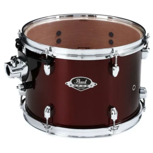 Trống tom Pearl Export EXX10P/C760, kích thước 10″x7″, màu Burgundy