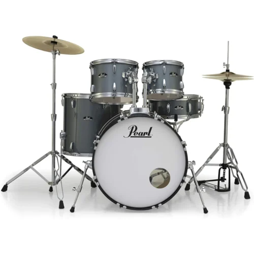 Bộ trống jazz đầy đủ Pearl Roadshow RS525SC/C706, màu Charcoal Metallic