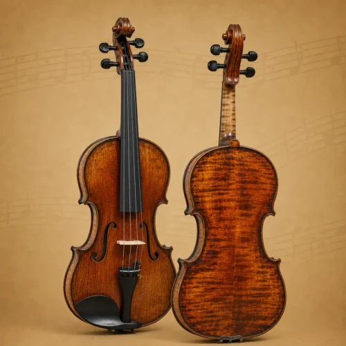 Đàn Violin Gliga GAMA P-V044-F, size 4/4, handmade in Romania
