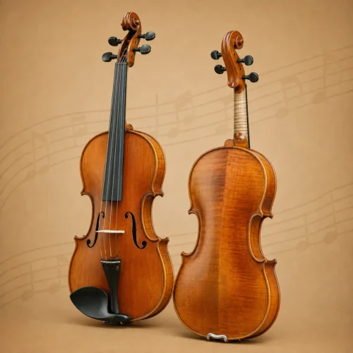Đàn Violin Gliga GAMA PU-V044-GI, size 4/4, handmade in Romania