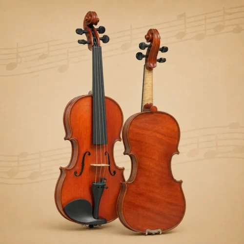 Đàn Violin Gliga GEMS I AW-V012-O, size 1/12, One-Piece back, handmade in Romania