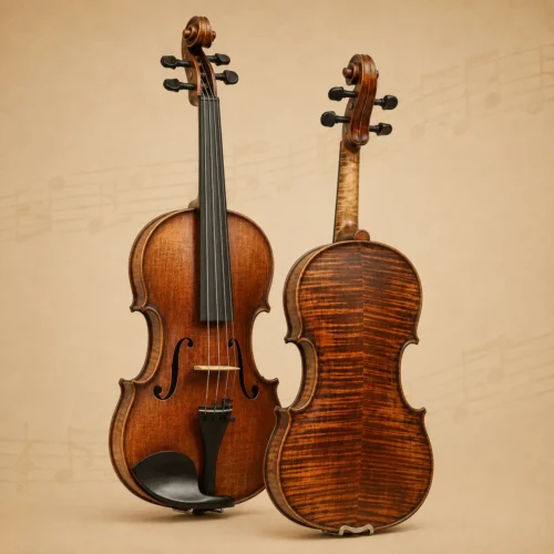 Đàn Violin Gliga GEMS I AW-V044-S, size 4/4, Special Antique, handmade in Romania