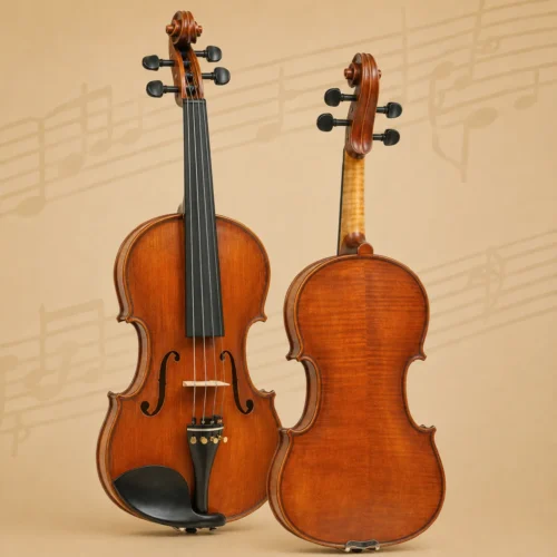Đàn Violin Gliga Genial I S-V078, size 7/8, handmade in Romania