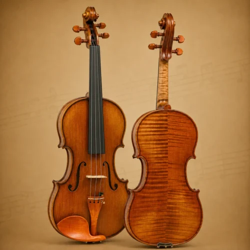 Đàn violin Gliga Genova II PG-V034-A, size 3/4, handmade in Romania