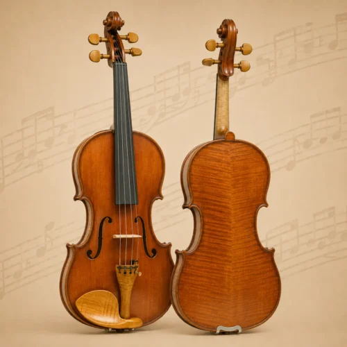 Đàn violin Gliga Gloria I IG-V078-A, Antique, size 7/8, handmade in Romania